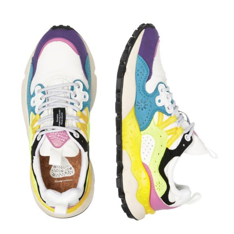 Multicolor Flower Mountain YAMANO 3 UNI Women's Shoes | NZSJMNB