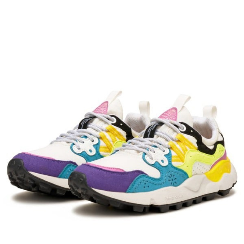 Multicolor Flower Mountain YAMANO 3 UNI Women's Shoes | NZSJMNB