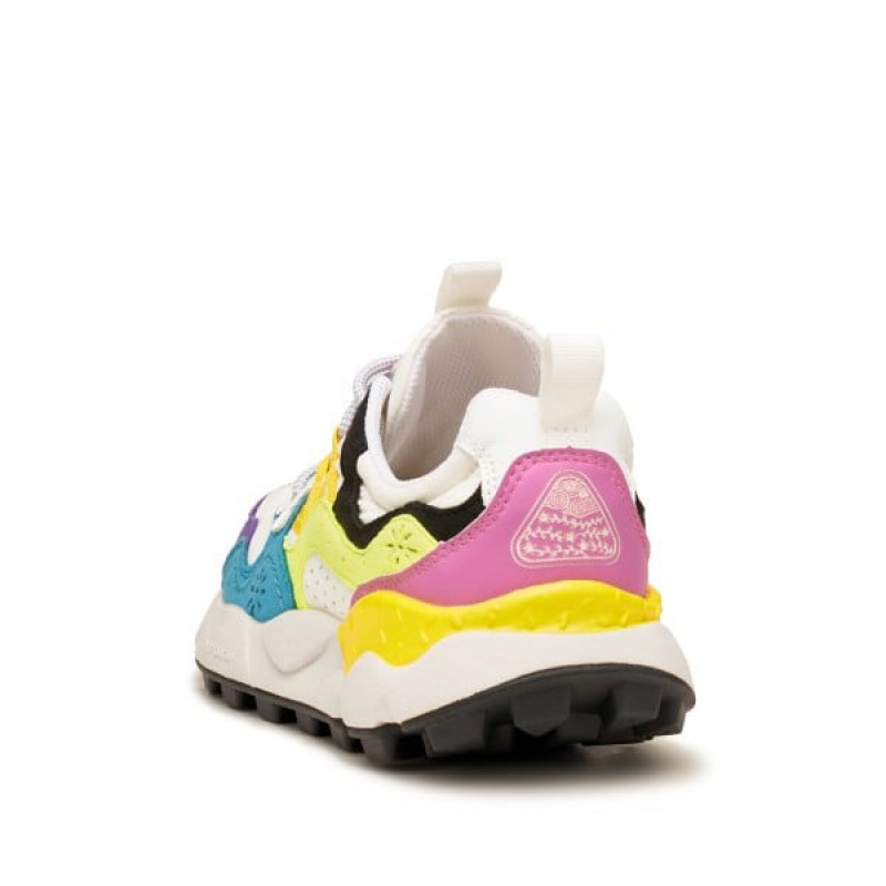 Multicolor Flower Mountain YAMANO 3 UNI Women's Shoes | NZSJMNB